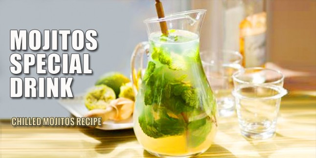 Chilled Mojitos
