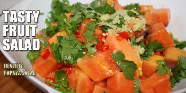Healthy Papaya Salad