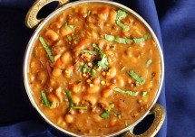 Mixed Beans Curry with Potato Balls Recipe