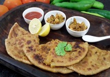Cabbage and Paneer Paratha Recipe