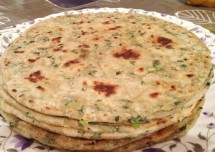 Cauliflower and Methi Roti Recipe