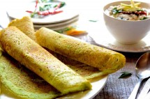 Tasty Cheese Palak Dosa Recipe