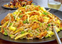 Schezwan Chicken Fried Rice Recipe