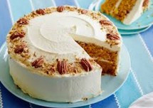 Coconut Carrot Cheese Cake Recipe