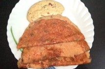 Healthy Instant Oats Dosa Recipe