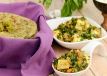 Methi Palak Paneer Sabzi Recipe