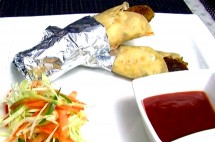 Tasty Potato and Green Pea Frankie Recipe