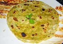 Pudina/Mint Paratha Recipe