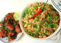 Schezwan Vegetable Fried Rice Recipe