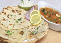 Soft Garlic Naan Recipe