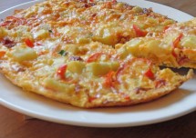 Delicious Spanish Omlette Snack Preparation 
