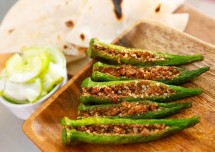 Spicy Stuffed Bhindi Recipe
