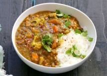 Tasty Brown Lentil  Dal Recipe