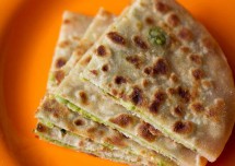 Tasty Pea Paratha Recipe 