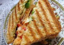 Veg Mayonnaise Sandwich Recipe
