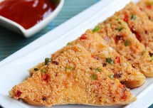 Tasty and Yummy Rava Toast Recipe