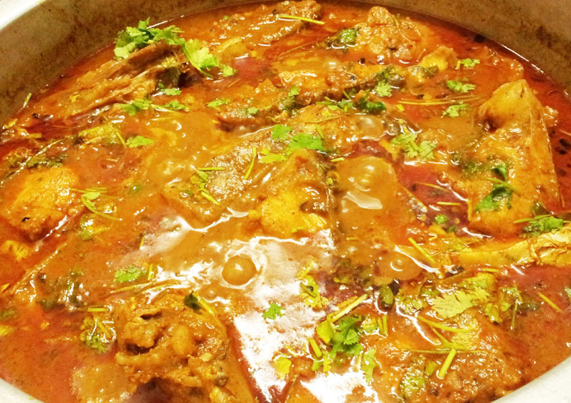 Andhra Chepala Pulusu – Andhra Fish Curry 