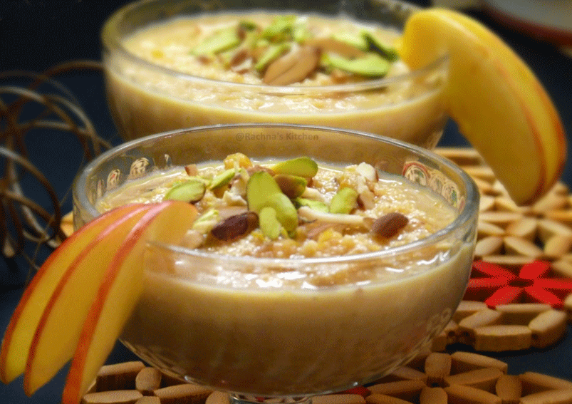 Diabetic Friendly Apple Rabdi recipe