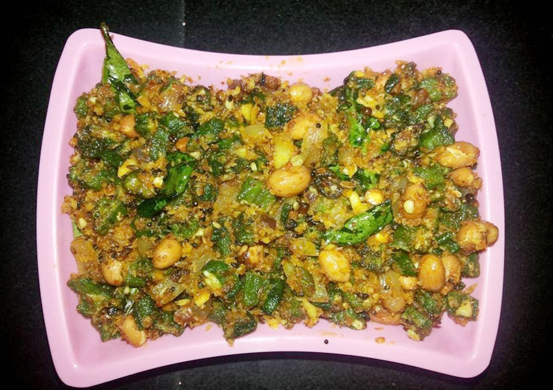 Andhra Style Bendakaya Fry Recipe