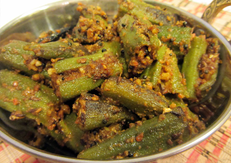 Punjabi Bhindi Masala Fry Recipe