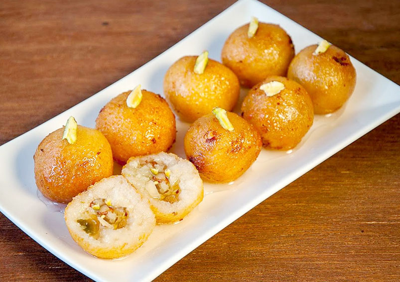 Bread Gulab Jamun recipe 