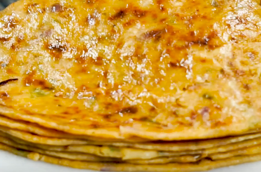 Yummy Cabbage and Paneer Paratha Recipe