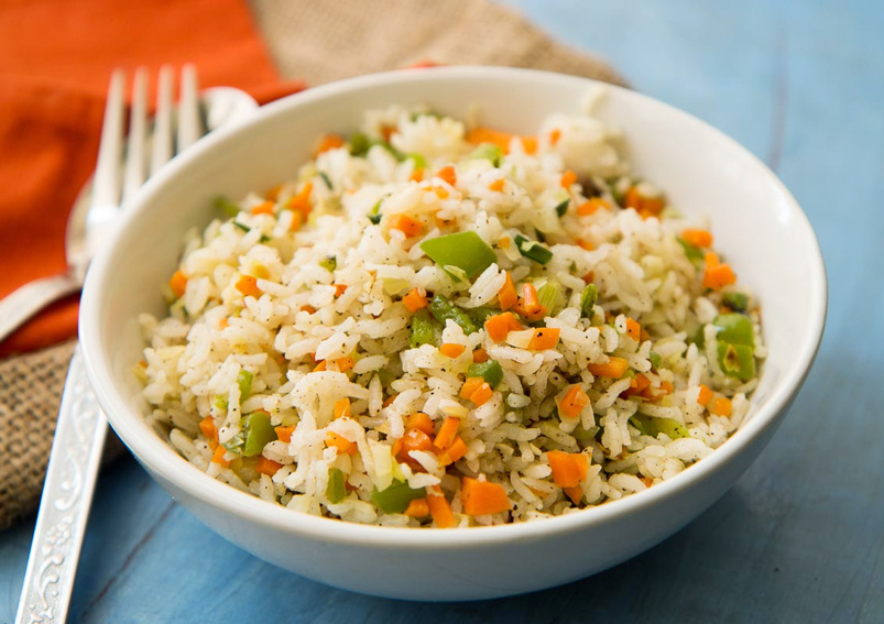 Yummy Celery and Black Pepper Rice Recipe
