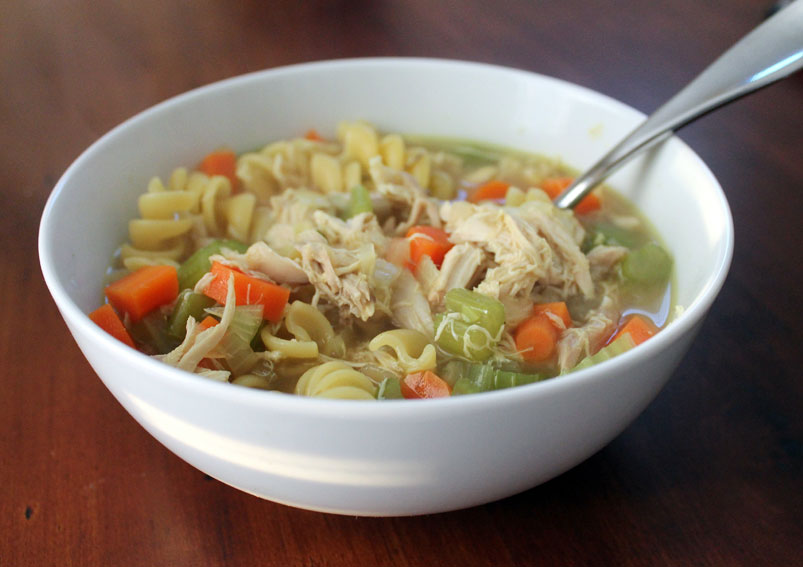 Tasty Chicken Broth Pasta Curry