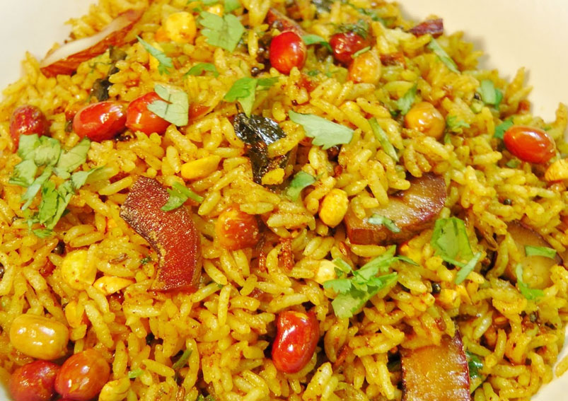 Tasty Karnataka Chitrana Rice Recipe
