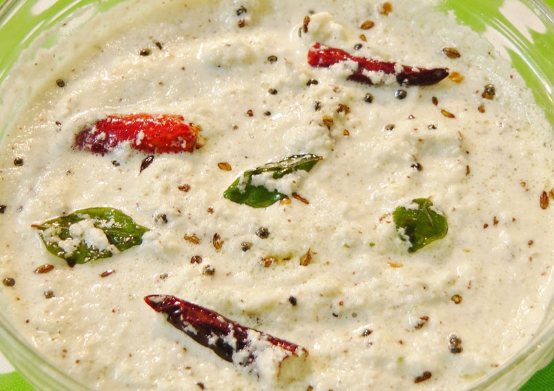 Coconut Chutney Recipe South Indian Style