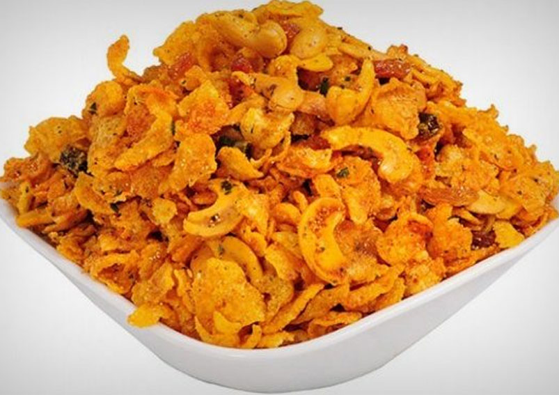 Cornflakes Chivda Recipe