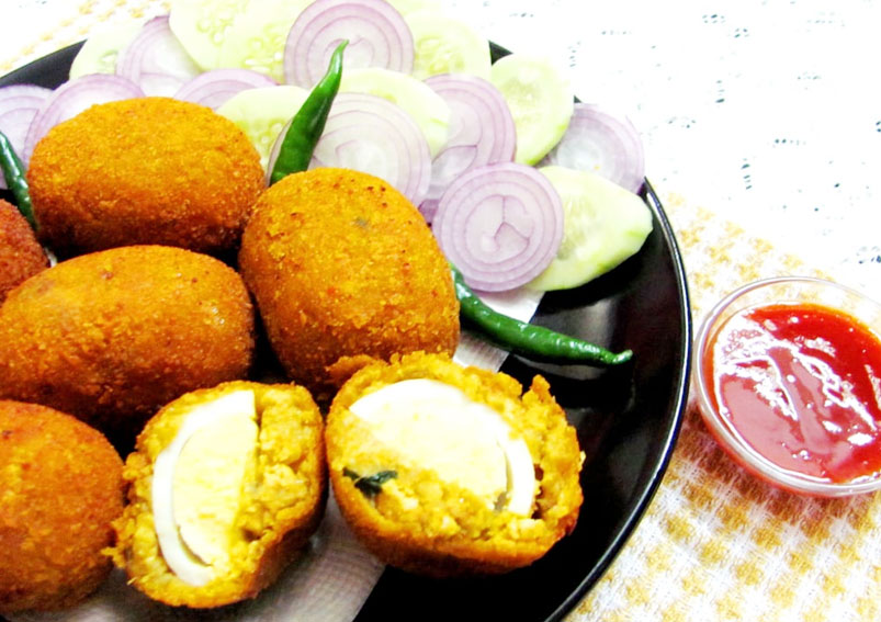 Crunchy and Crispy Egg Devils Recipe