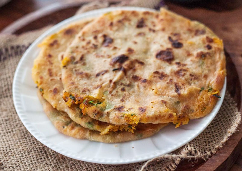 Delicious Carrot Paratha Recipe