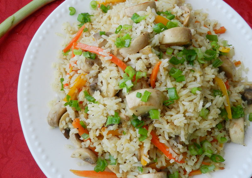 Delicious Mushroom Fried Rice