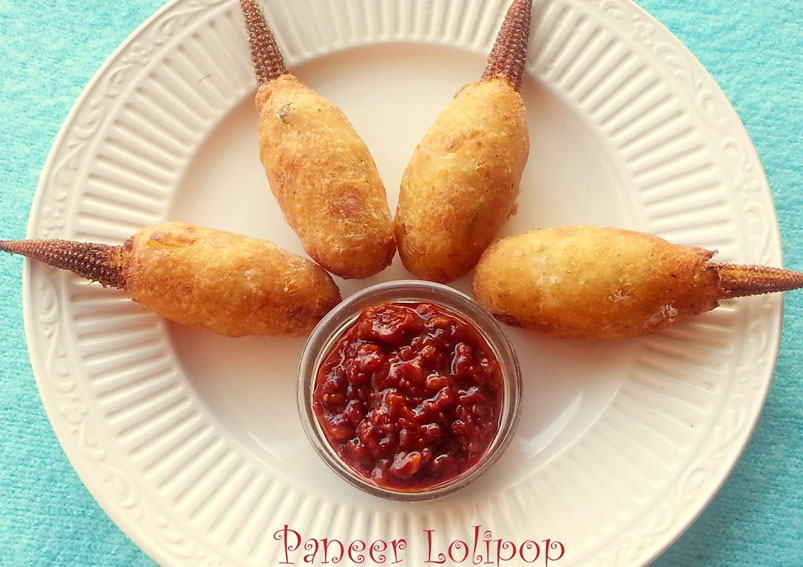 Delicious Paneer Lollipop Recipe