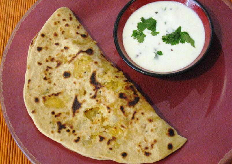 Easy Aloo Paratha Recipe