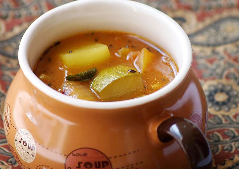 Easy Mango (Mamidikaya) Pulusu Recipe