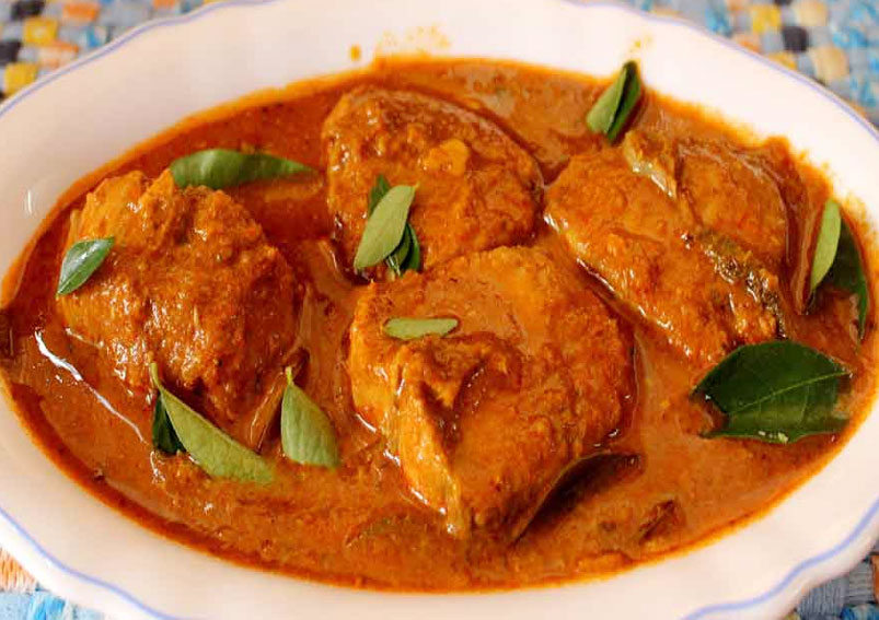 Kerala Fish Curry Recipe with Coconut Oil