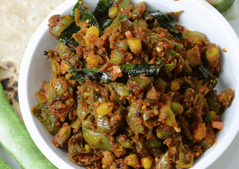 French Beans with Sesame Seeds Masala Recipe