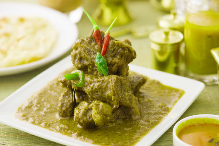 Hariyali Mutton Curry Recipe