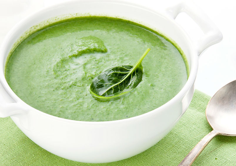Healthy Spinach Soup Recipe