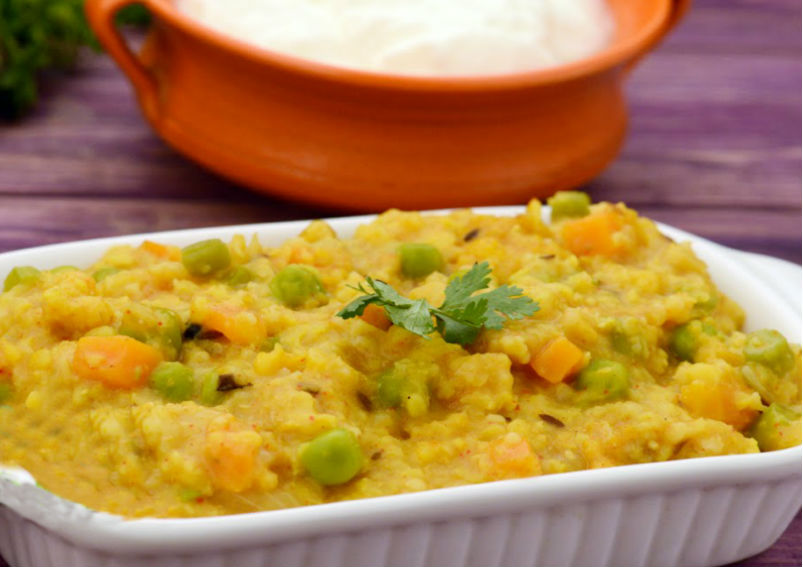 Healthy and Tasty Dalia Khichdi Recipe