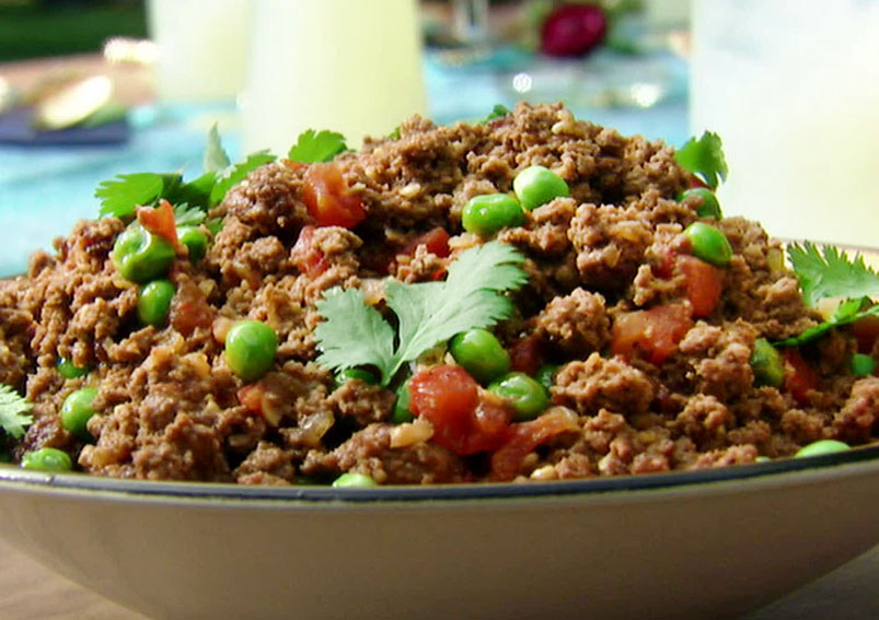 Super Bowl Party Keema Mutter Recipe