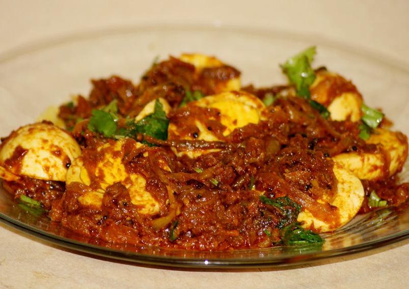 Kerala Style Egg Roast Recipe