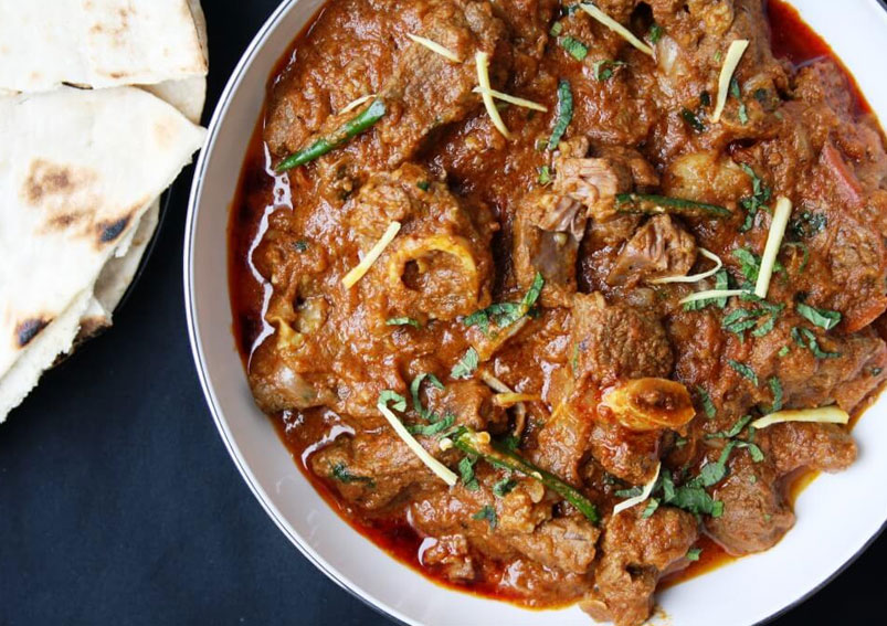 Khada Masala Gosht( Mutton cooked with whole spices) Recipe