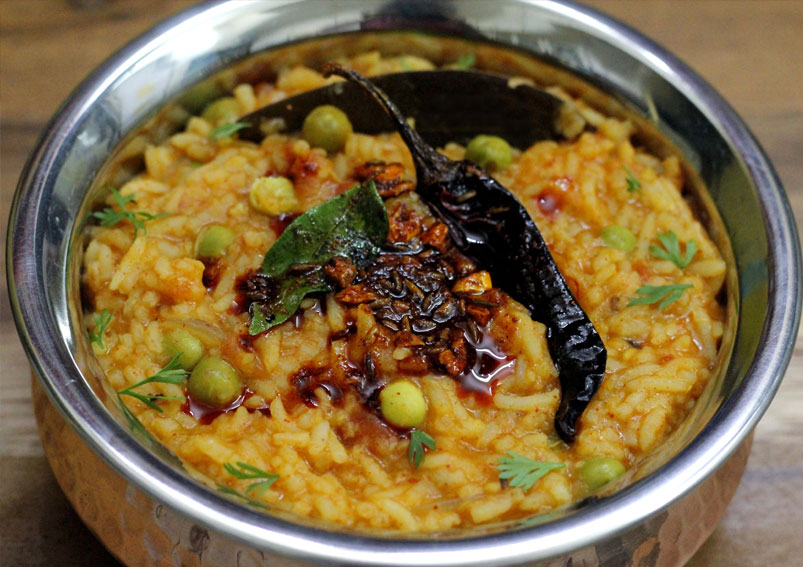 Toovar Dal and Mixed Vegetable Masala Khichdi Recipe