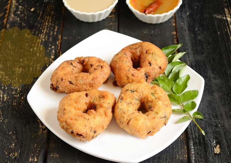Dussehra Special Mixed Lentil Garelu Vada Recipe