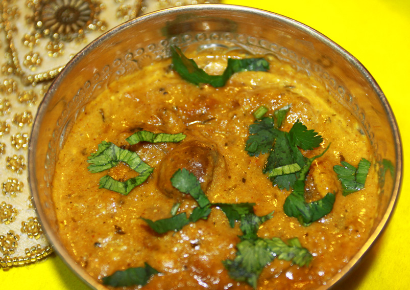 Creamy Mushroom Butter Masala Recipe