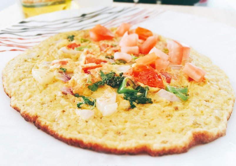 Oats Egg Omelette Recipe