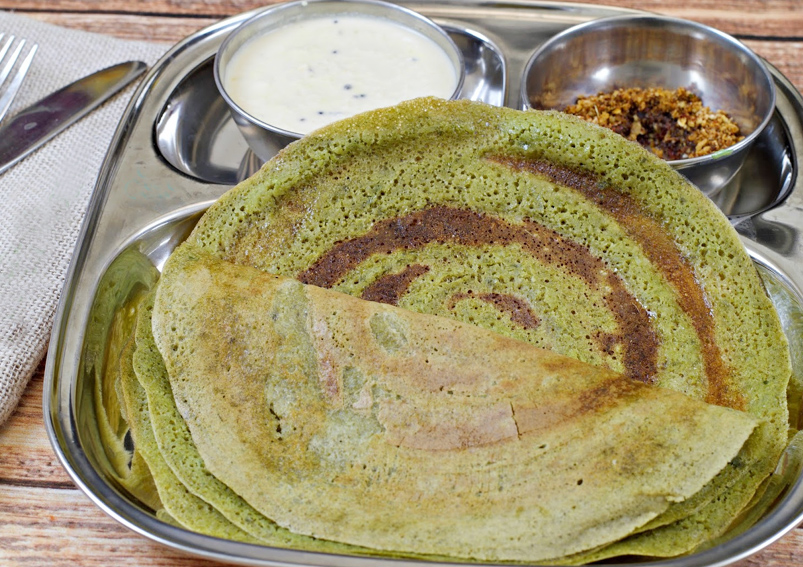 Tasty and Healthy Palak Dosa Recipe